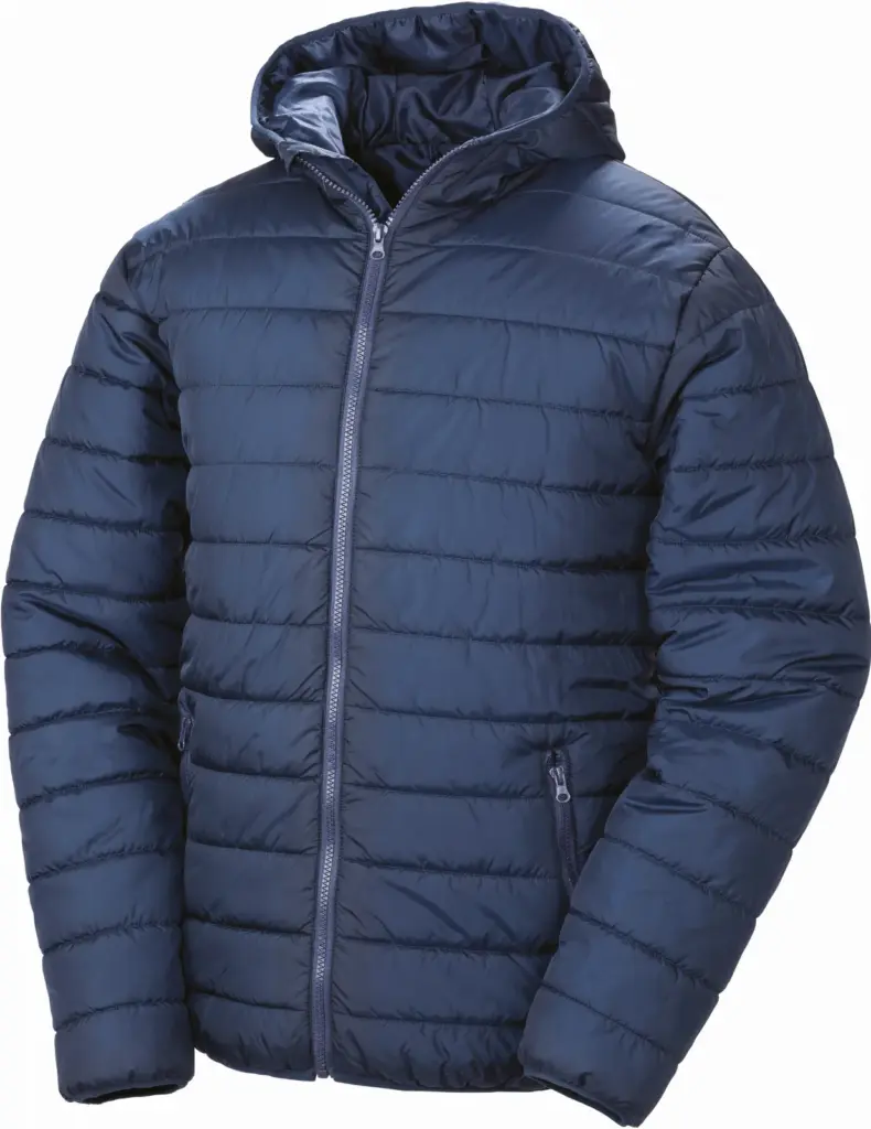 Soft gewatteerd jack, navy — productfoto 7