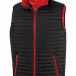 PS_R239X_BLACK-RED - Hidalgo Bodywarmer Thermoquilt, black / red — productfoto 6