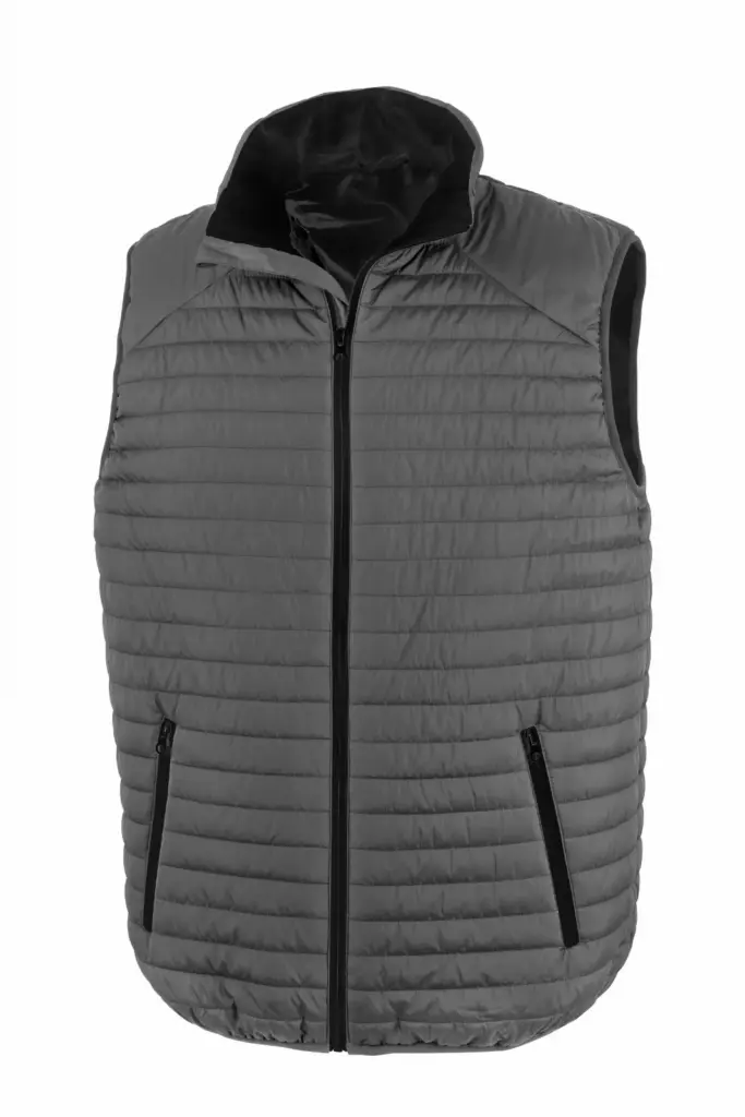 PS_R239X_GREY-BLACK - Hidalgo Bodywarmer Thermoquilt, grey / black — productfoto 7