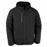 Gewatteerd gerecycled jack black compass, black / black — productfoto 7