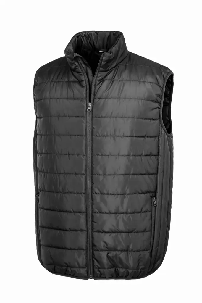PS_R244X_BLACK - Hidalgo-werbeartikel Gewatteerde bodywarmer Core, black — productfoto 5