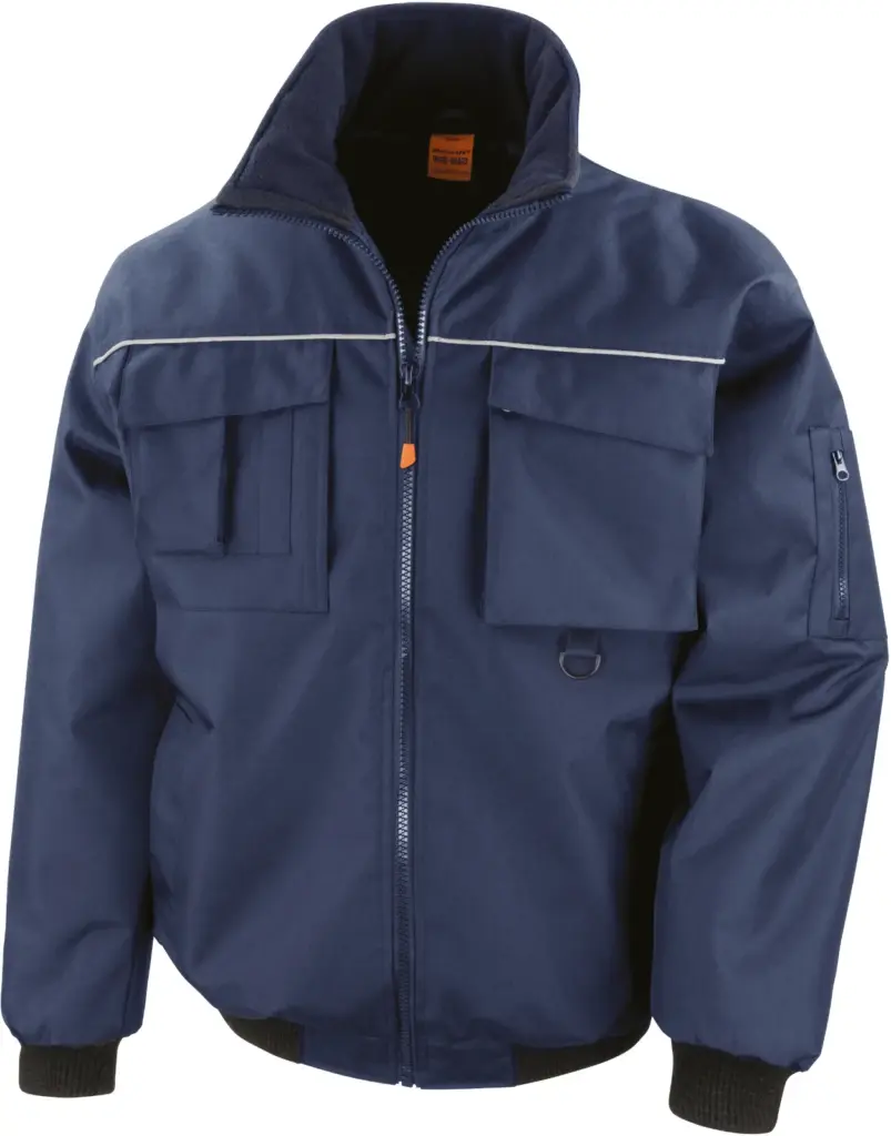 PS_R300X_NAVY - Hidalgo-werbeartikel Work-guard Sabre Pilot Jack, navy — productfoto 5