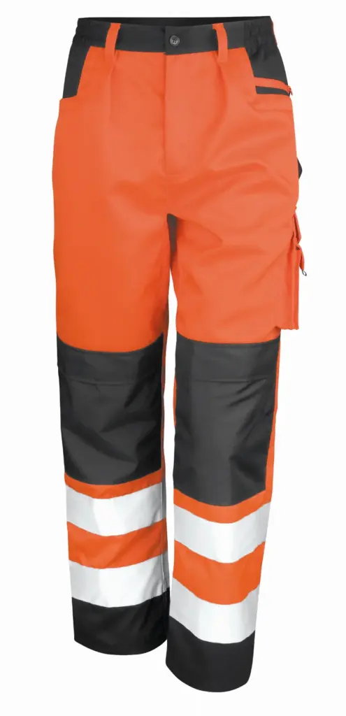 PS_R327X_FLUORESCENTORANGE - Hidalgo Cargo veiligheidsbroek, fluorescent orange — productfoto 2