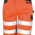 PS_R328X_FLUORESCENTORANGE - Hidalgo Cargo veiligheidsshort, fluorescent orange — productfoto 2