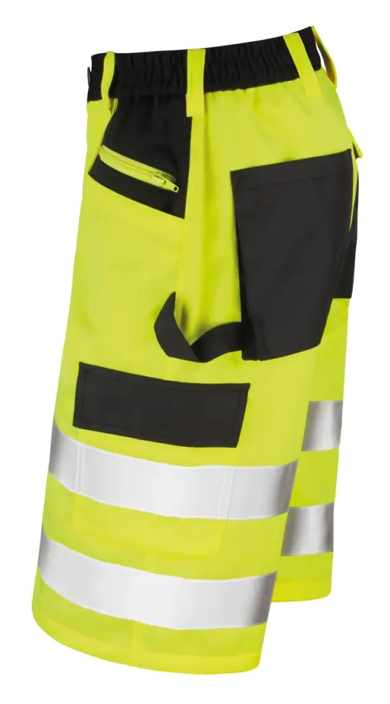 PS_R328X-S_FLUORESCENTYELLOW - Hidalgo Cargo veiligheidsshort, fluorescent yellow — productfoto 3