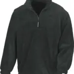 Polartherm™ Zip Neck Fleecevest, black — productfoto 3