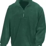 Polartherm™ Zip Neck Fleecevest, forest green — productfoto 4