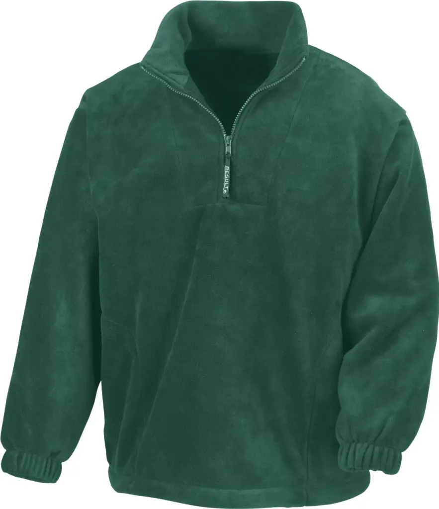 Polartherm™ Zip Neck Fleecevest, forest green — productfoto 4