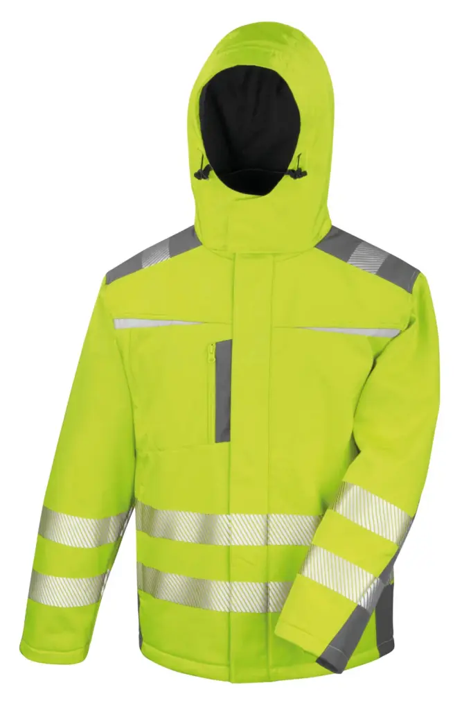 Softshelljack, fluorescent yellow — productfoto 6