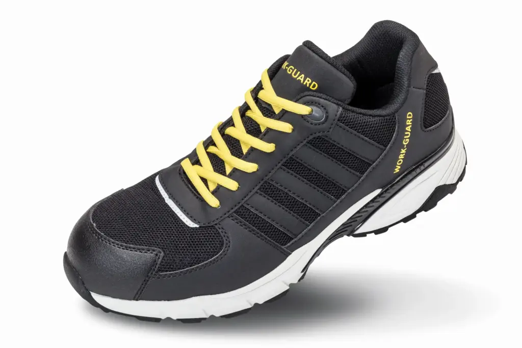 Veiligheidsschoen lightweight safety trainer, black / grey — productfoto 4