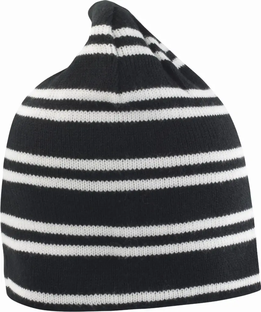PS_R354X_BLACK-WHITE-BLACK - Hidalgo Team Reversible Beanie, black/white — productfoto 4