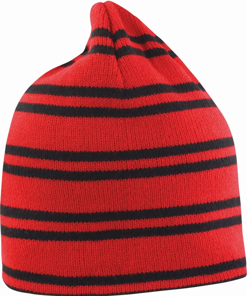 PS_R354X_RED-BLACK-BLACK - Hidalgo Team Reversible Beanie, red / black — productfoto 6