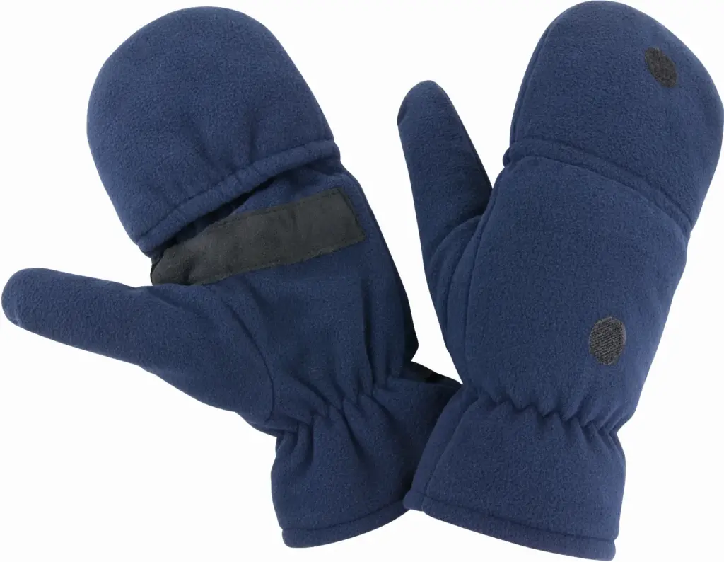 PS_R363X_NAVY - Hidalgo Palmgrip vingerloze handschoenen met want, navy — productfoto 4