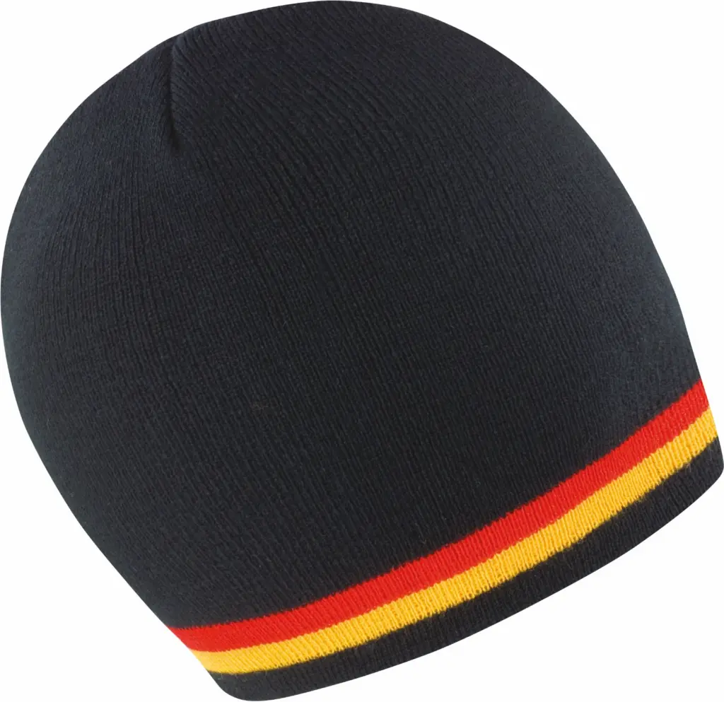 National Beanie, black / red / gold — productfoto 5