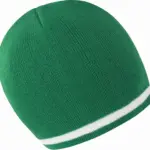 National Beanie, emerald / white — productfoto 9