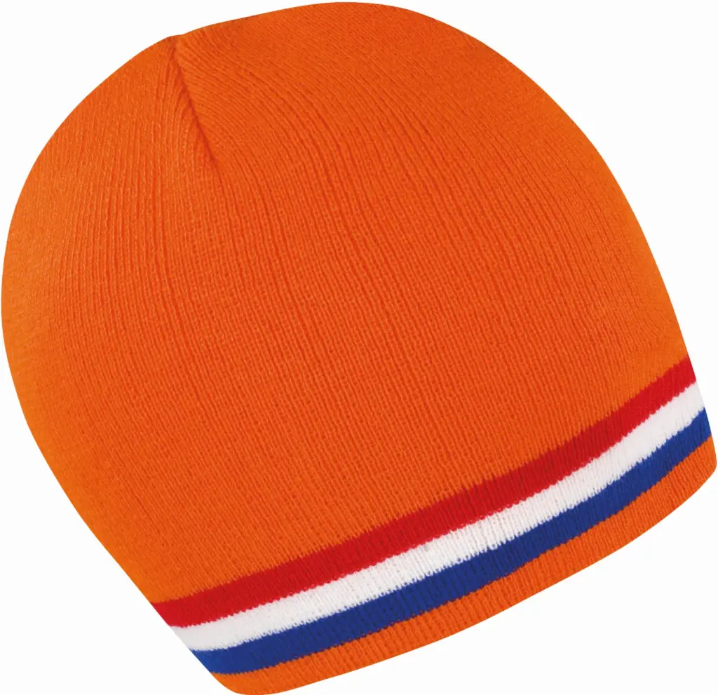 National Beanie, orange / red / white / blue — productfoto 13