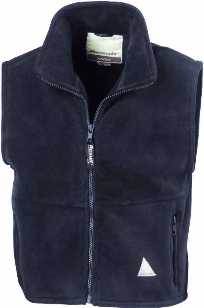 PS_R37J_NAVY - Hidalgo-werbeartikel Junior Polartherm™ Bodywarmer, navy — productfoto 3