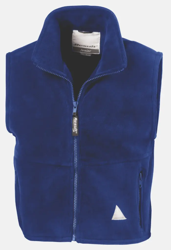PS_R37J_ROYALBLUE - Hidalgo-werbeartikel Junior Polartherm™ Bodywarmer, royal blue — productfoto 5