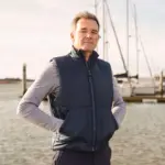 Met fleece gevoerde bodywarmer