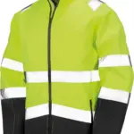 Softshelljack, fluorescent yellow / black — productfoto 3