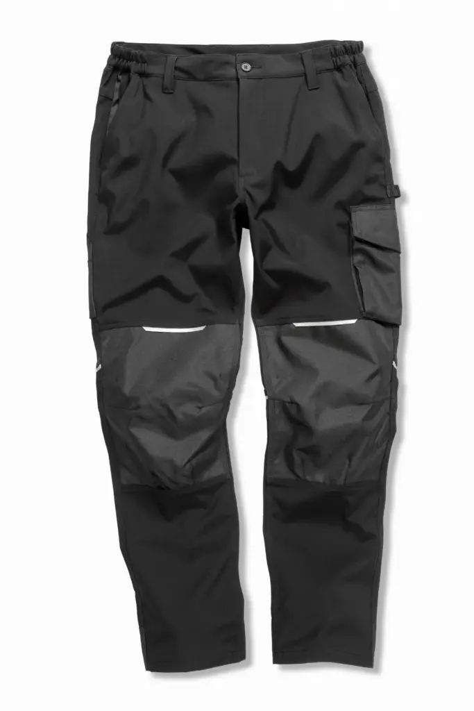 Slim werkbroek Softshell, black — productfoto 3