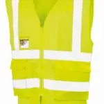 Veiligheidshesje van mesh, fluorescent yellow — productfoto 3