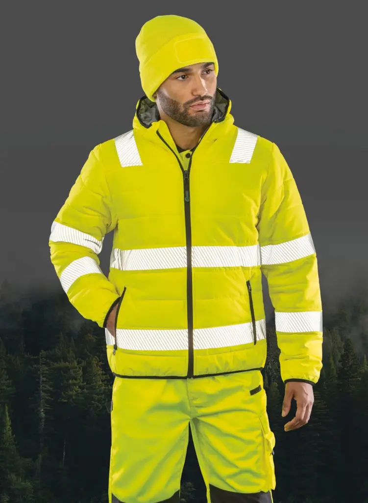 Gerecycled gewatteerd jack ripstop