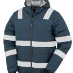 Gerecycled gewatteerd jack ripstop, navy — productfoto 5