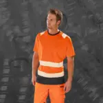 Gerecycled veiligheids-T-shirt