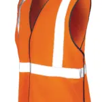 R504X - Anti-verstrikking veiligheidsvest, fluorescent orange