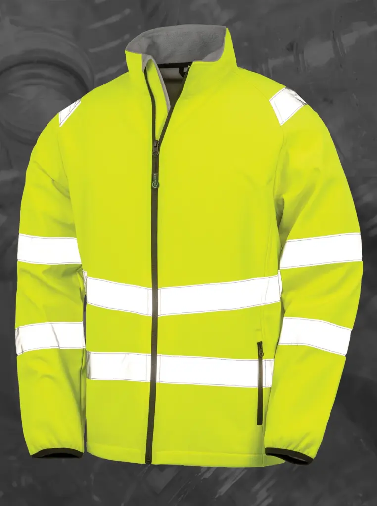Hi-Vis Safety Softshell R505X Custom Recycled S-4XL — product photo 4
