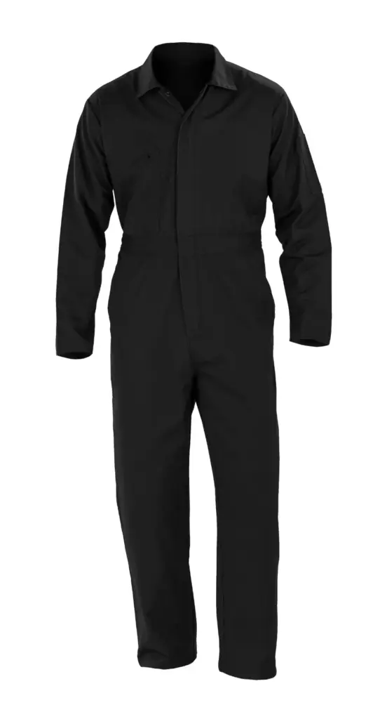 Gerecyclede overall Action, black — productfoto 5