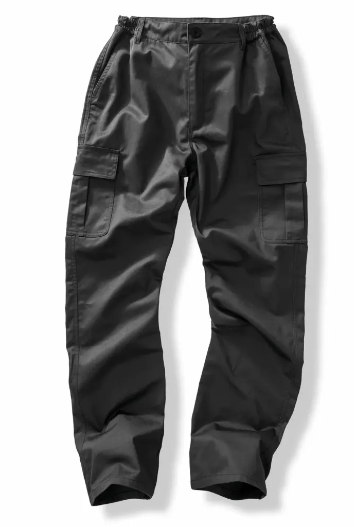 Gerecyclede work-guard utilitaire broek., black — productfoto 5