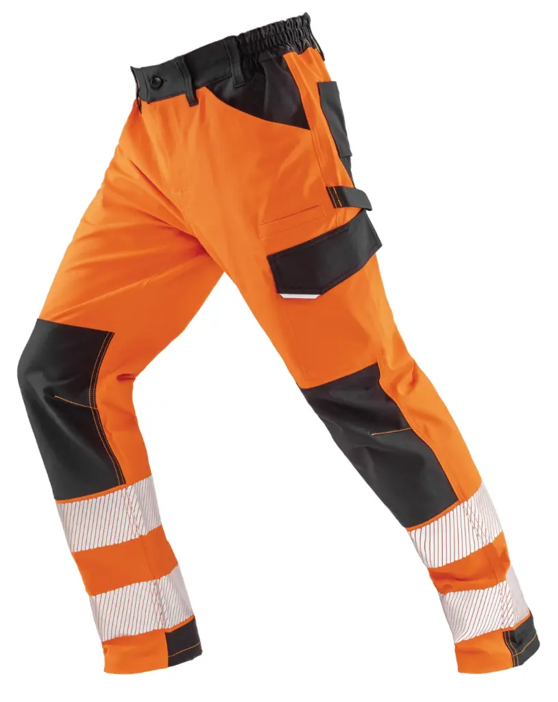 Safe-Guard gerecyclede veiligheidsbroek, fluorescent orange — productfoto 4