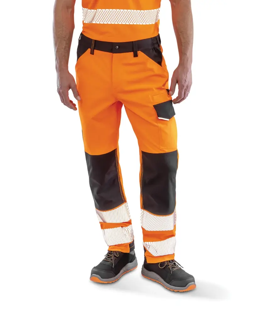 Custom R517X Recycled Hi-Vis Trousers Stretch S-4XL — product photo 5