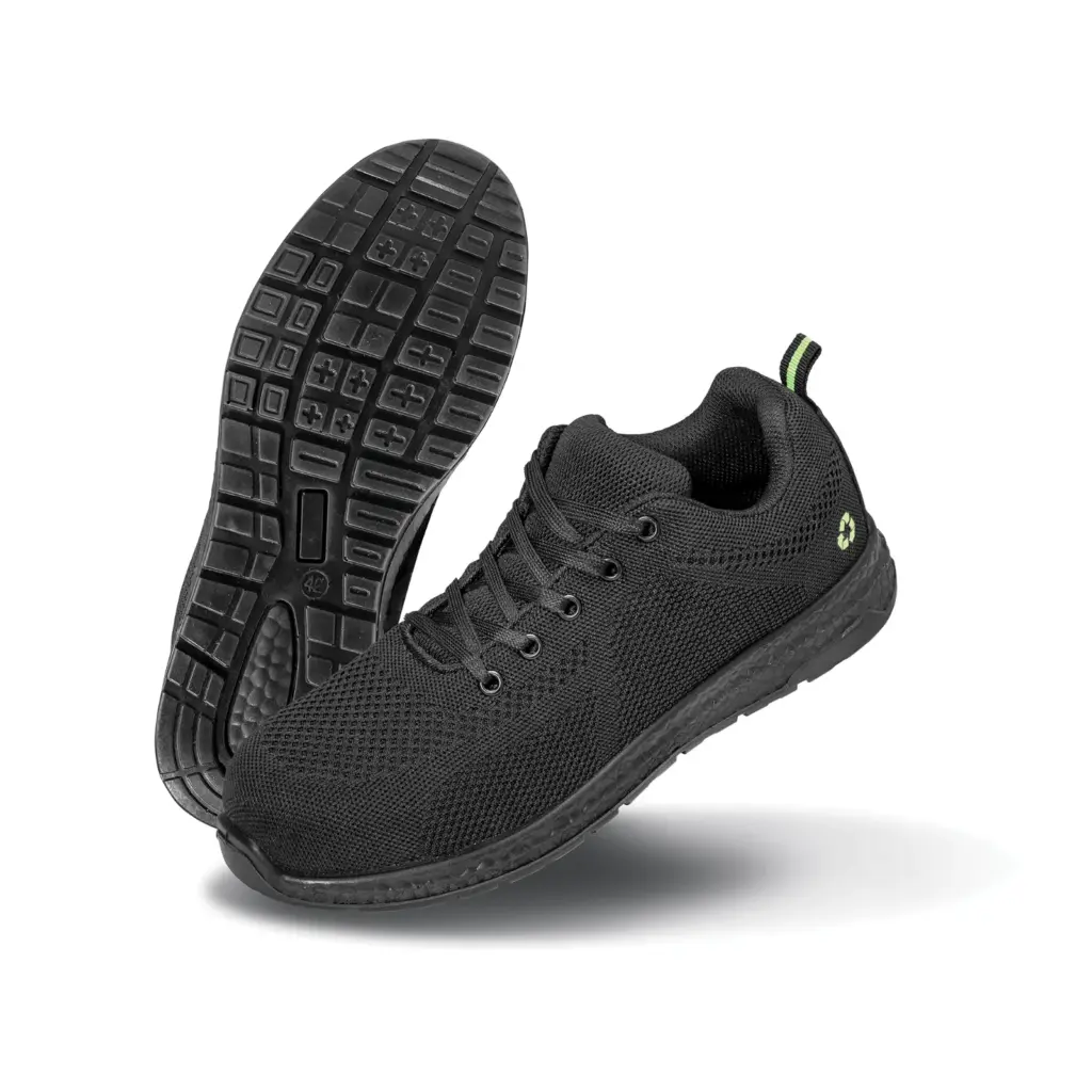 Gerecyclede veiligheidssneaker, black