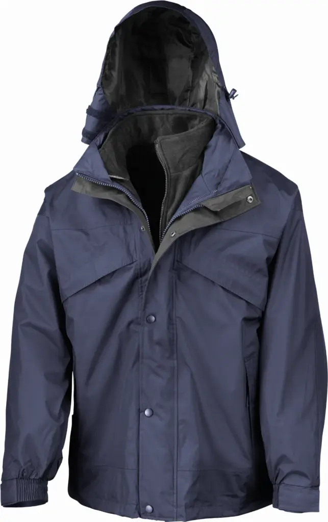 PS_R68_NAVY-BLACK - Hidalgo-werbeartikel 3-in-1 Zip And Clip Jacket, navy / black — productfoto 6