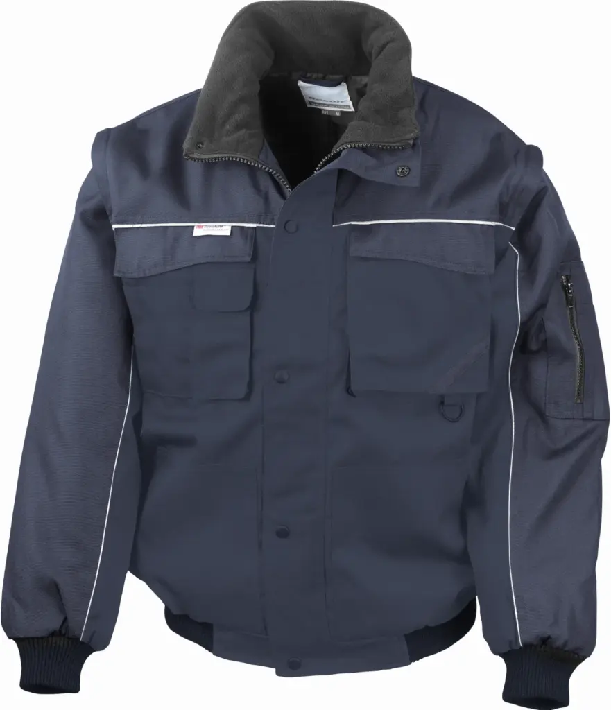 Jack met afneembare mouwen, navy — productfoto 4
