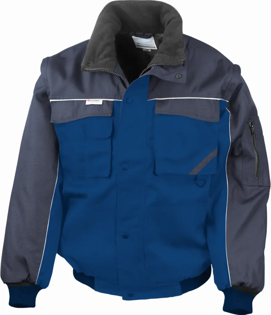 Jack met afneembare mouwen, royal blue / navy — productfoto 5