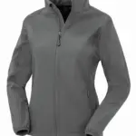 Gerecycled damessoftshelljas, workguard grey — productfoto 6