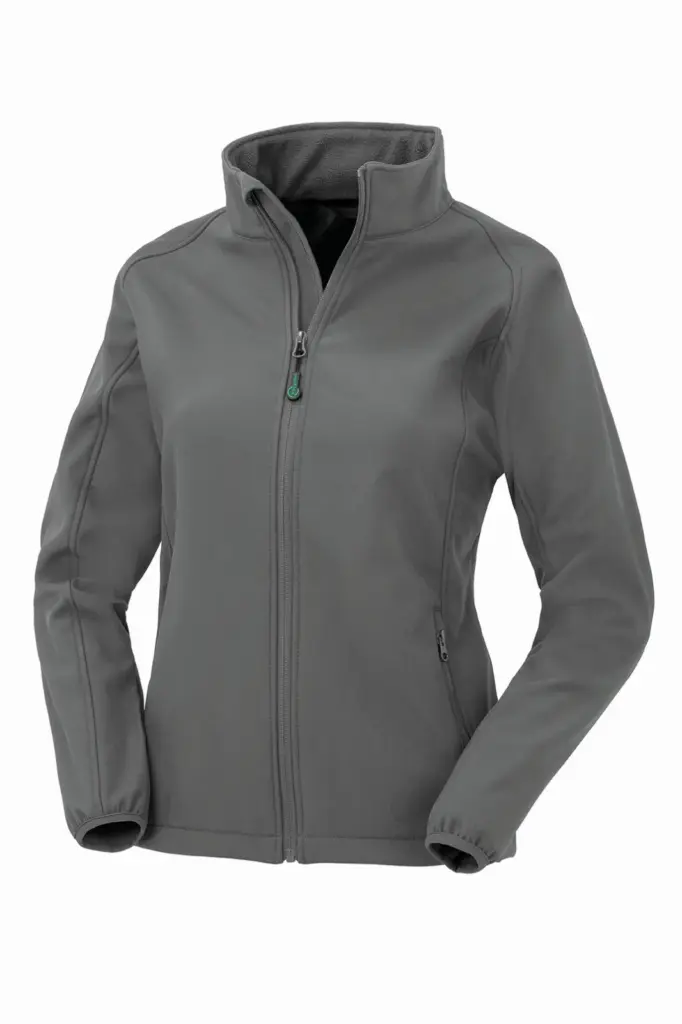 Gerecycled damessoftshelljas, workguard grey — productfoto 6