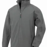 Gerecyclede herensoftshelljas, workguard grey — productfoto 5