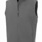 Gerecycleerde heren softshell-bodywarmer, grey — productfoto 5
