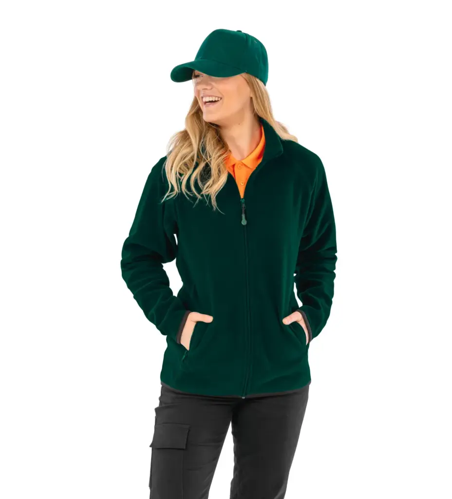 R903X-3_2023 - Hidalgo-werbeartikel Gerecycled thermisch fleecevest — productfoto 2