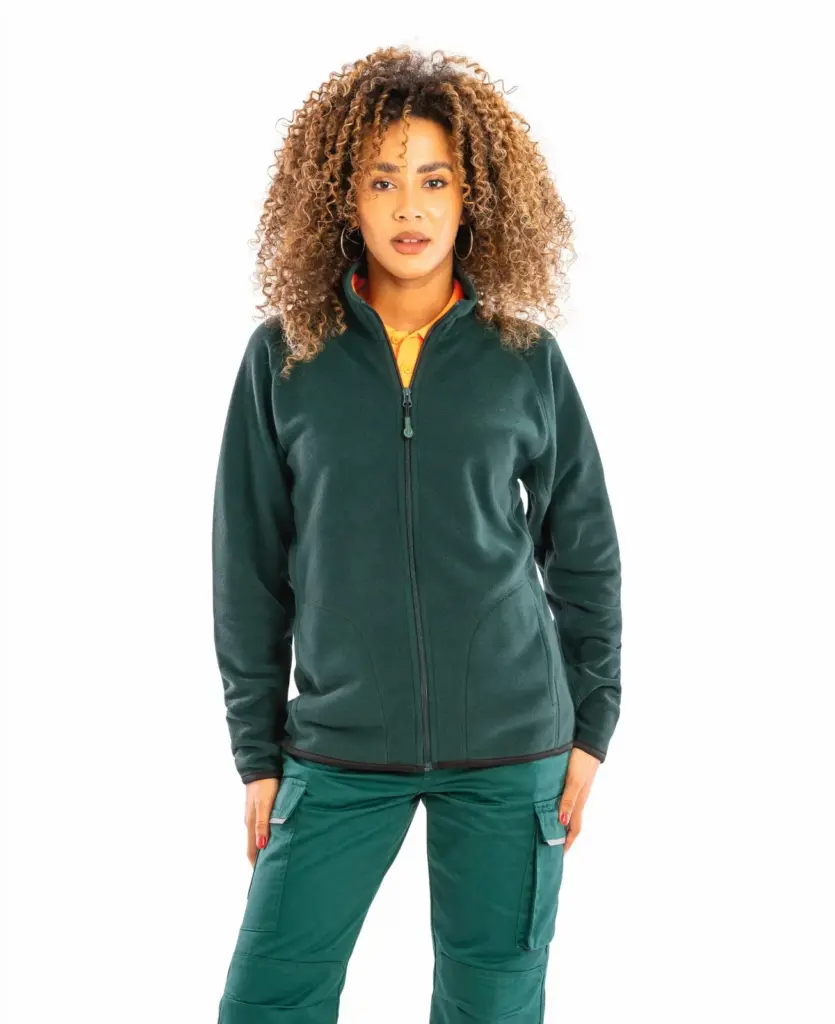 R903X-2_2023 - Hidalgo-werbeartikel Gerecycled thermisch fleecevest — productfoto 3