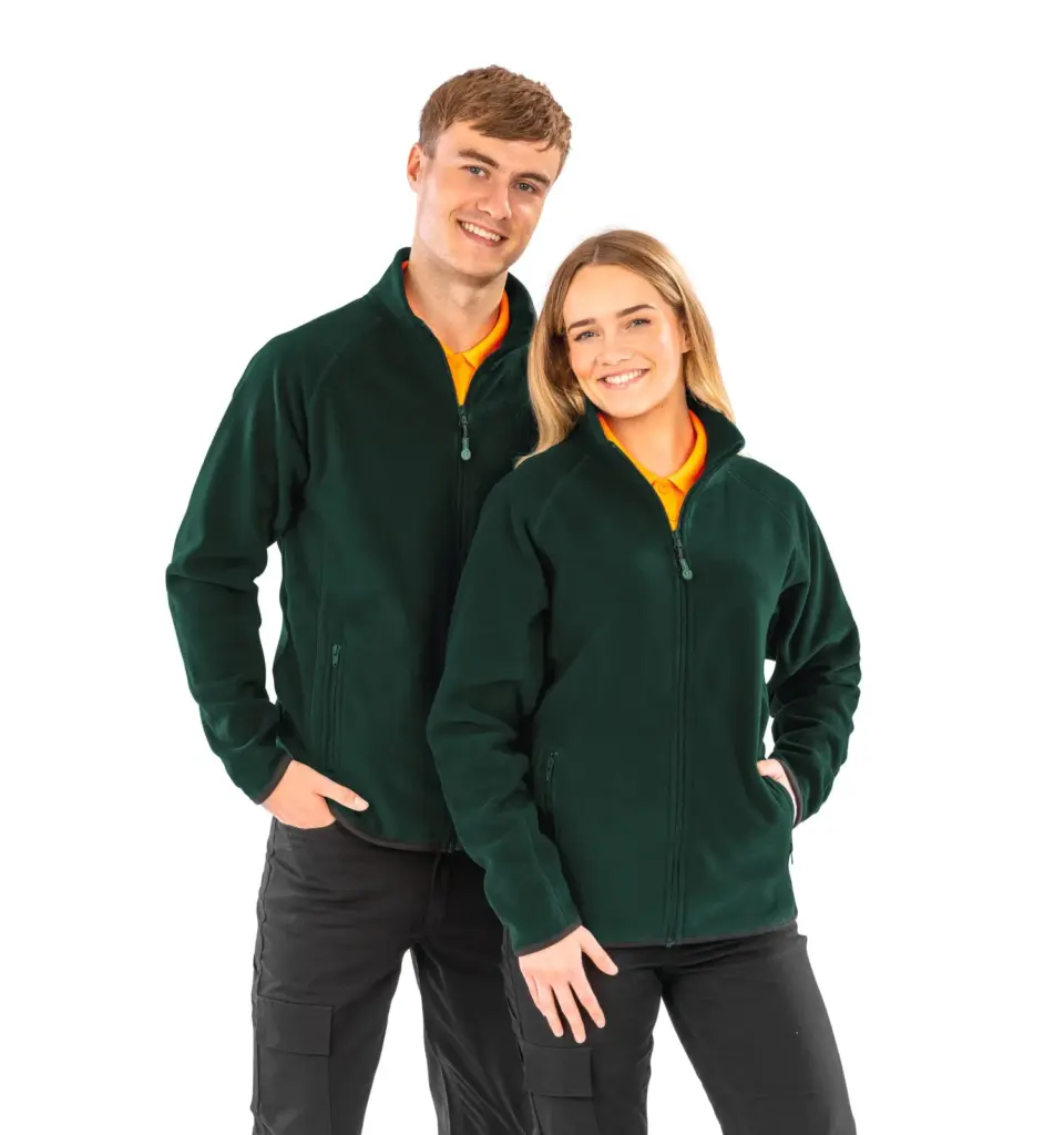 R903X-4_2023 - Hidalgo-werbeartikel Gerecycled thermisch fleecevest — productfoto 4
