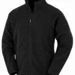 Gerecycled thermisch fleecevest, black — productfoto 5