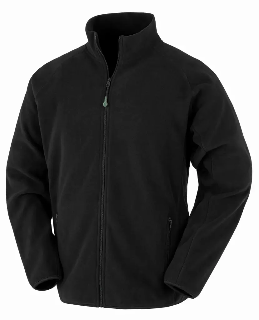 PS_R903X_BLACK - Hidalgo-werbeartikel Gerecycled thermisch fleecevest, black — productfoto 5