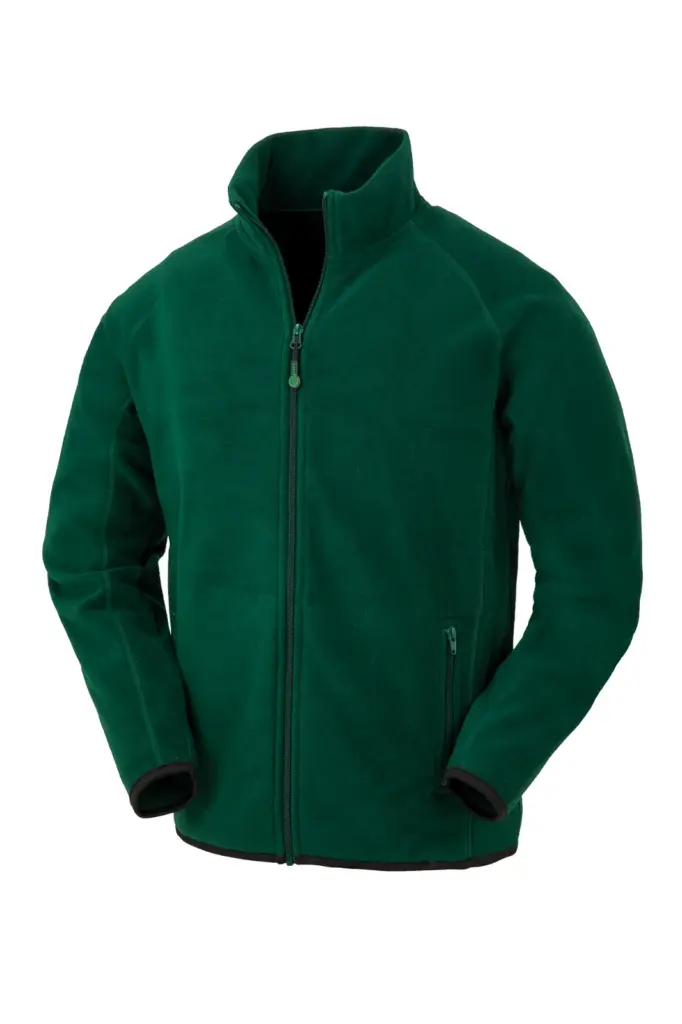 PS_R903X_FORESTGREEN - Hidalgo-werbeartikel Gerecycled thermisch fleecevest, forest green — productfoto 6