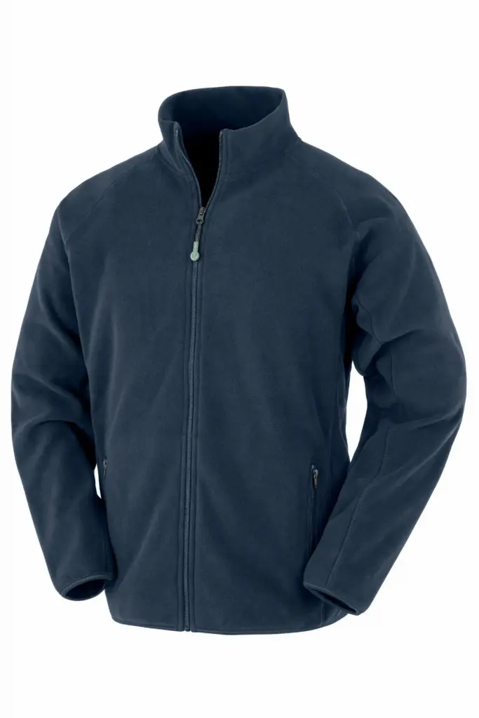 PS_R903X_NAVY - Hidalgo-werbeartikel Gerecycled thermisch fleecevest, navy — productfoto 8